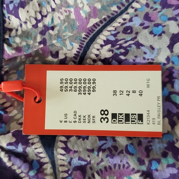 Esprit Paisley Long Sleeve Blouse - Picture 11 of 14